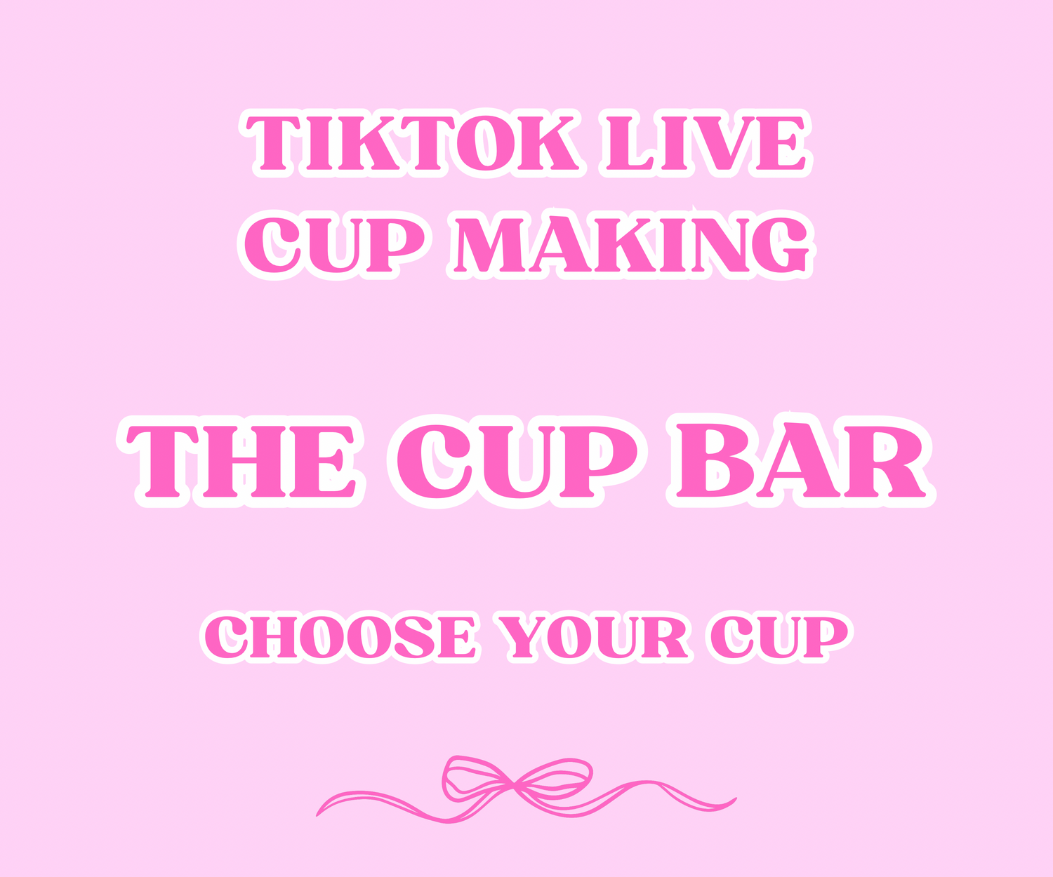 TikTok Live Cup Making