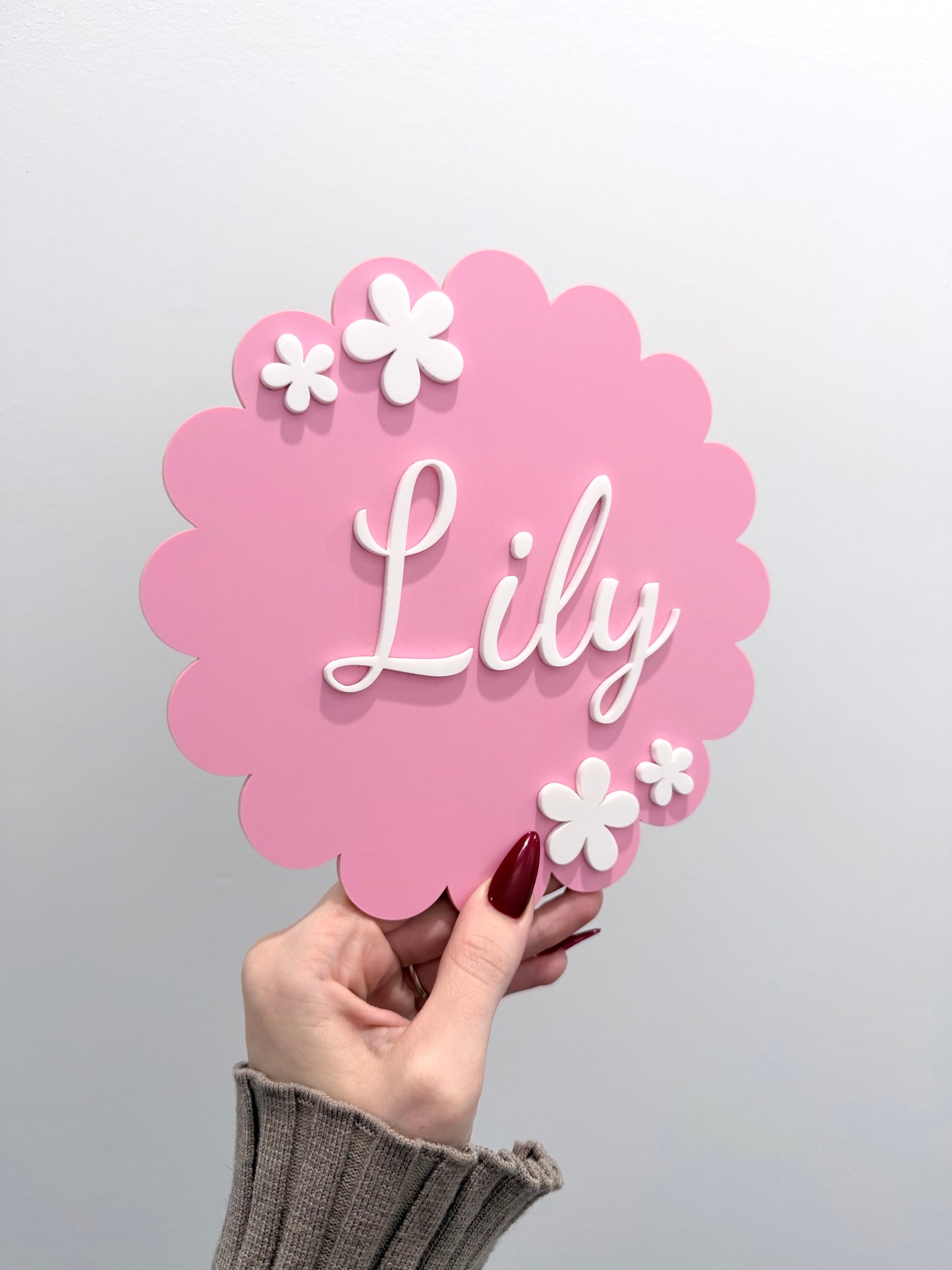 Birth Name Announcement Plaque