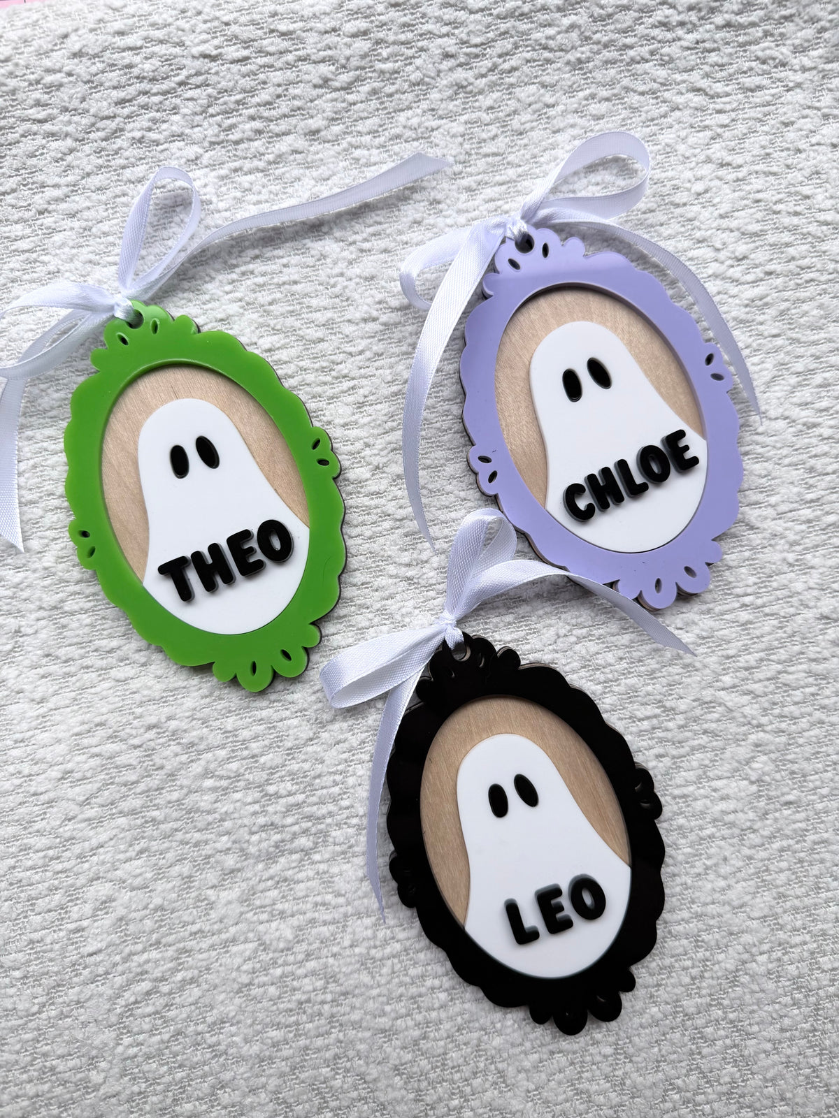 Boo Basket / Bag Tags