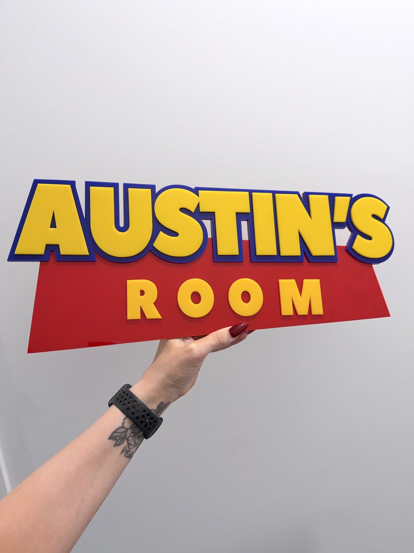 Toy Themed Name Sign